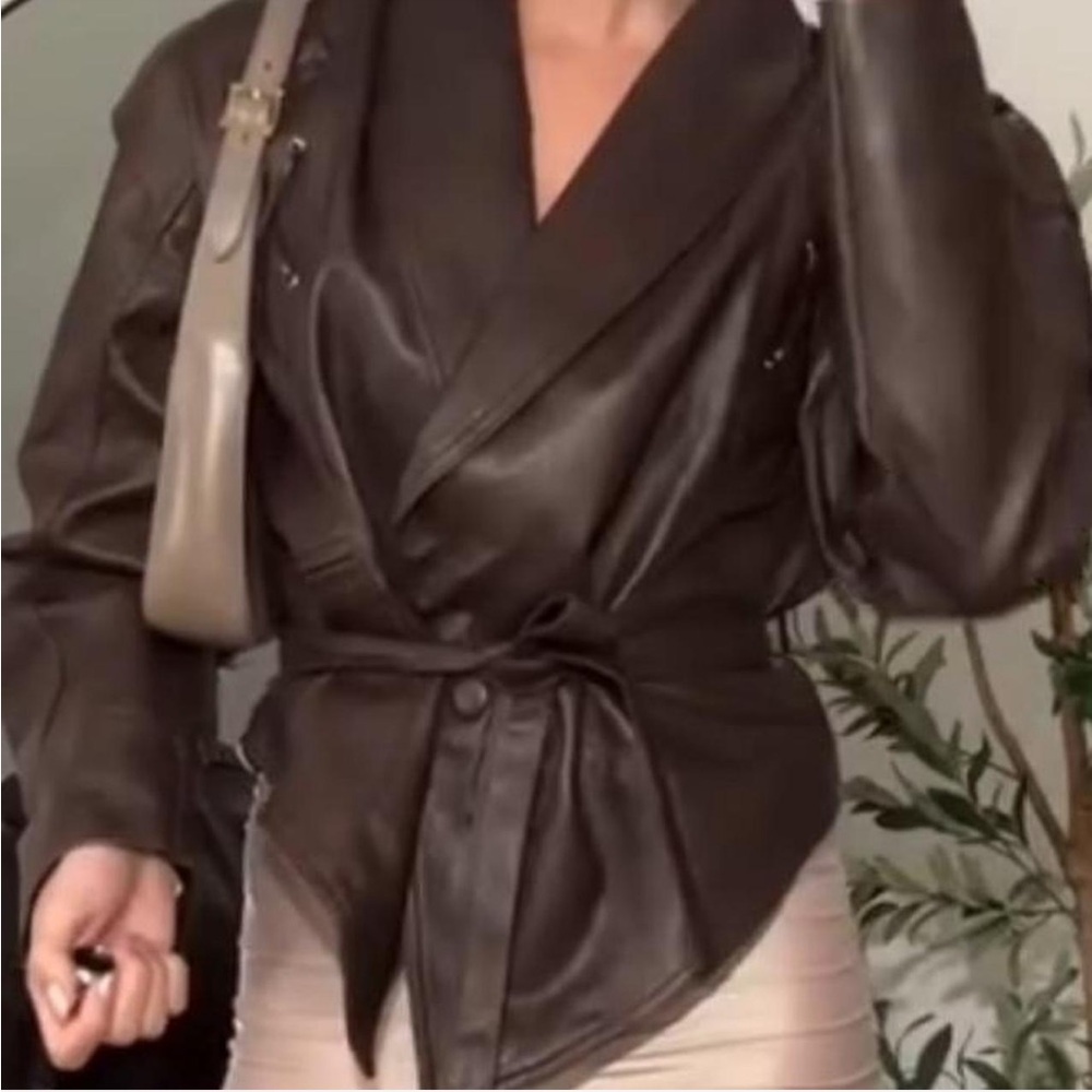 Brown Leather Jacket